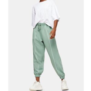 TOPSHOP Seam Detail Joggers. Color:Green Size:Small New with Tag!
